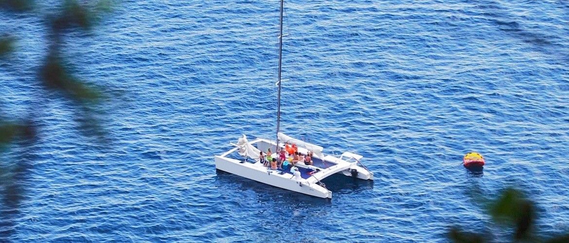 Platja d'Aro catamarán alquiler para despedidas