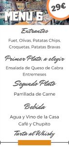 Restaurantes 4 Menús para despedidas de soltero